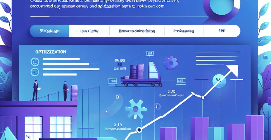 物流企业配送效率低？ERP 系统优化路线降低成本